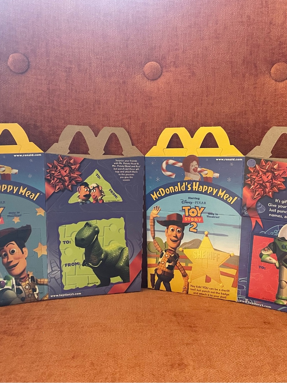Toy Story 2 McDonald’s Happy Meal Boxes